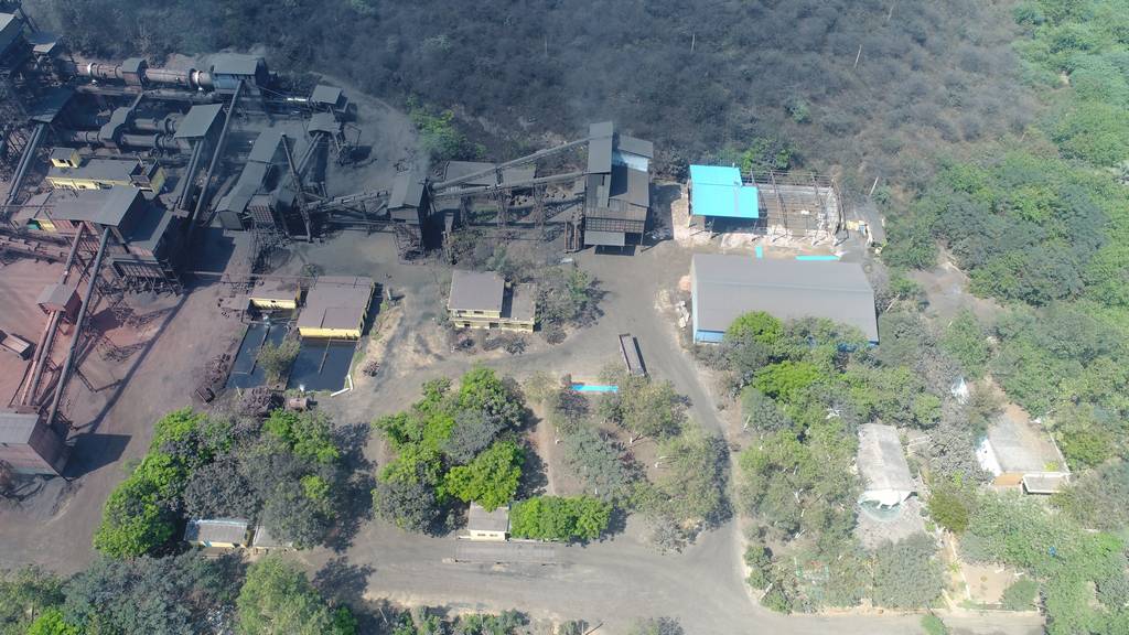 Beneficiation Plant Aerial view